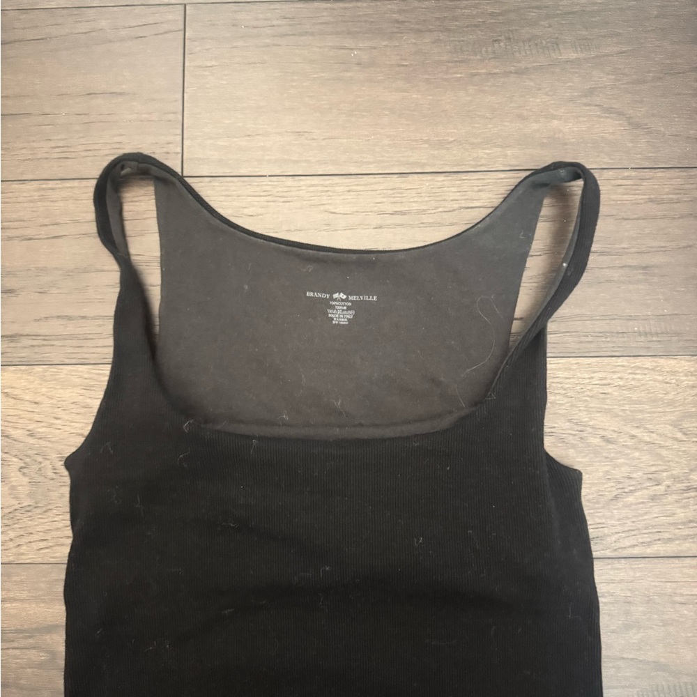 Brandy Melville Black Tank Top - Picture 3 of 3
